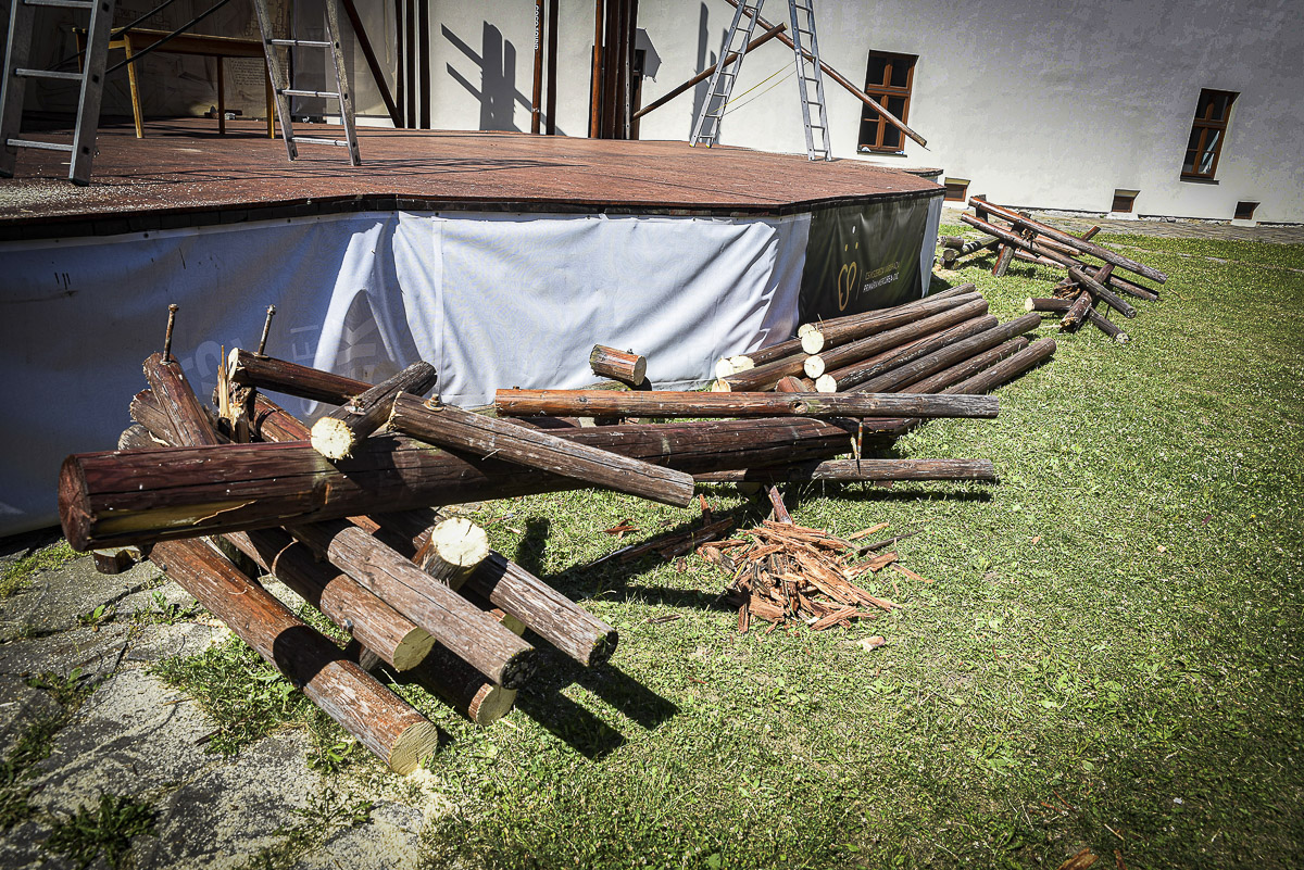 Probléma a porondon